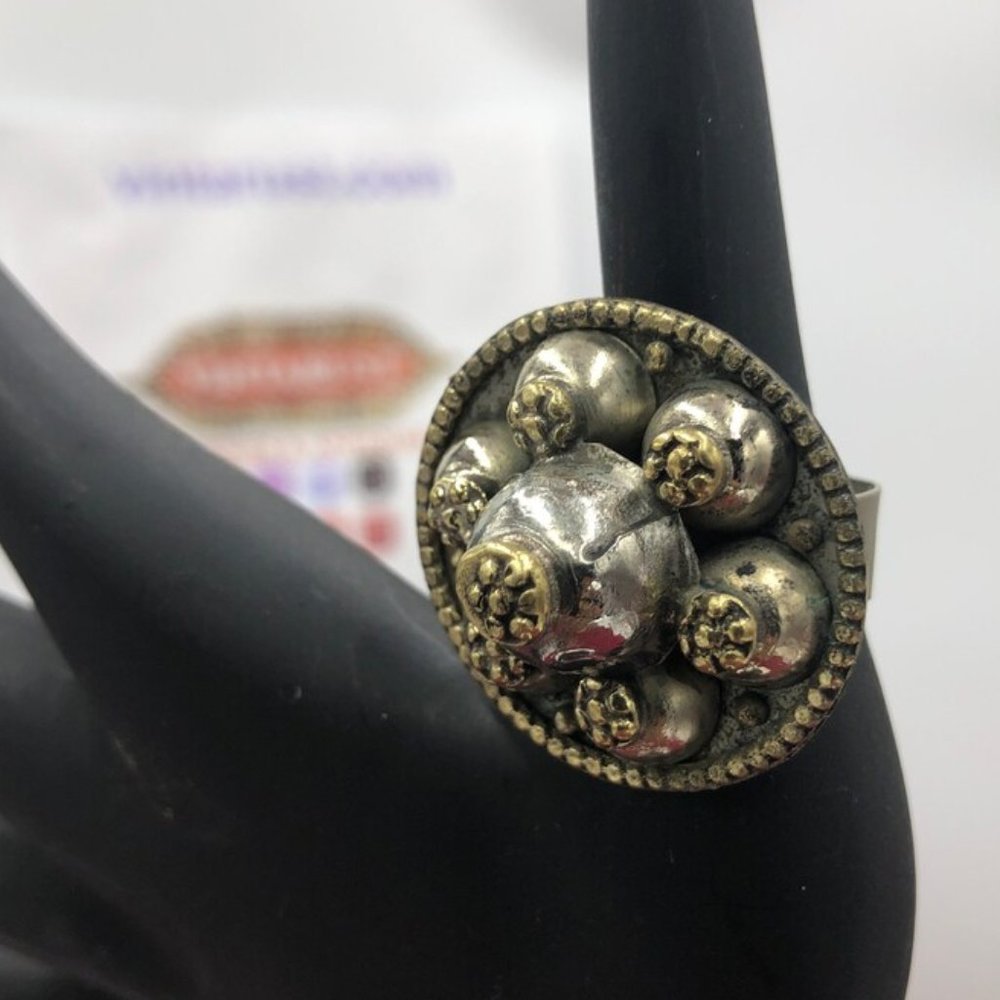 Tribal Kuchi Ring, Statement Ring, Kuchi Jewelry,… - image 2